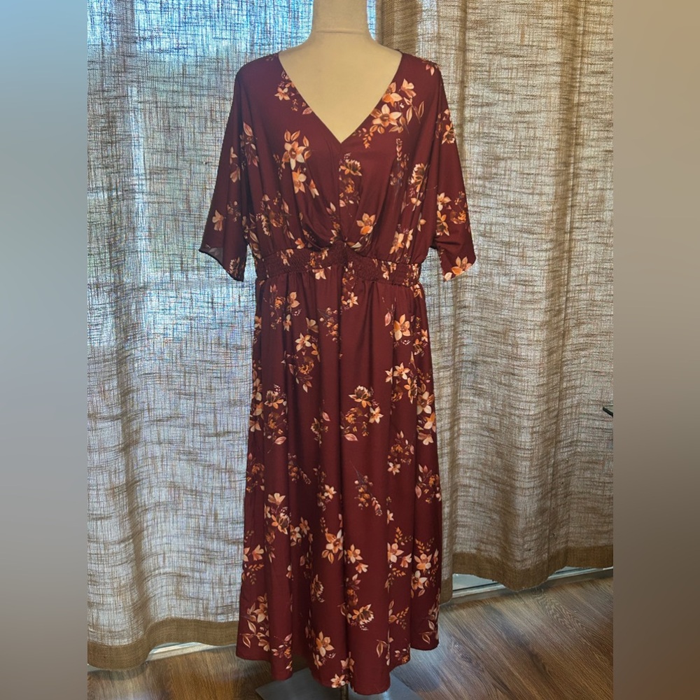 Bloom Chic Size 18/20W Floral‎ Dress